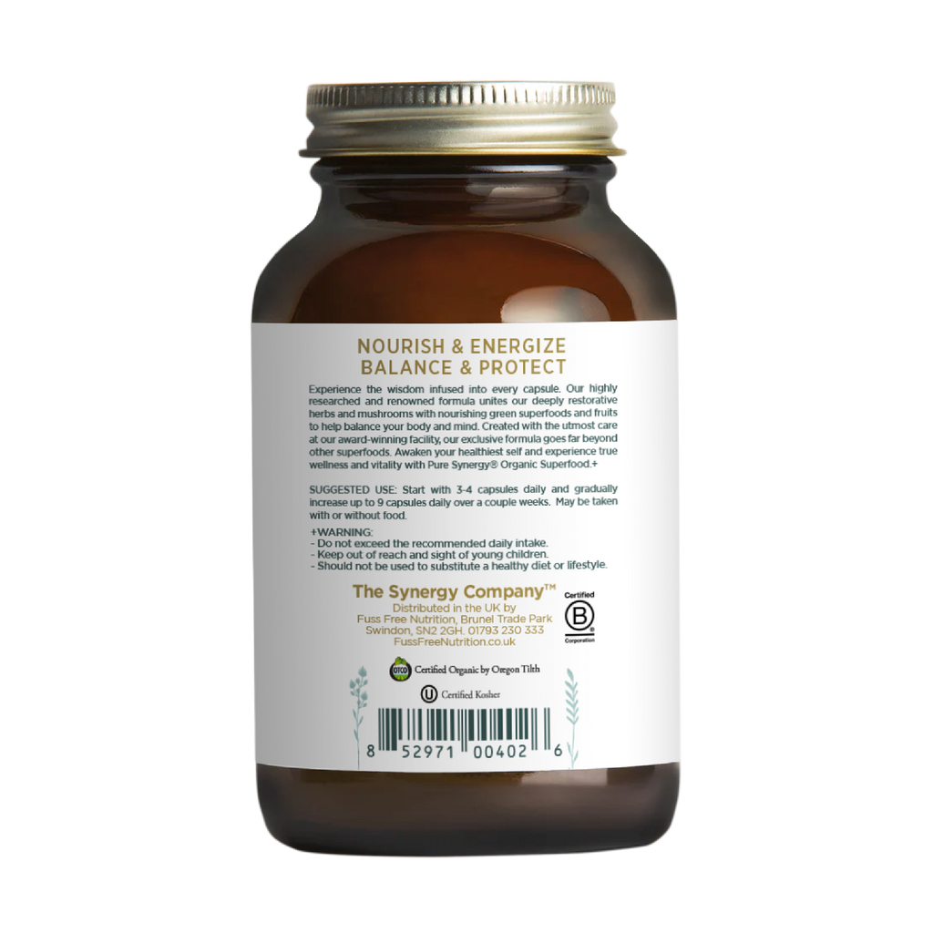Pure Synergy Organic Superfood 270 capsules